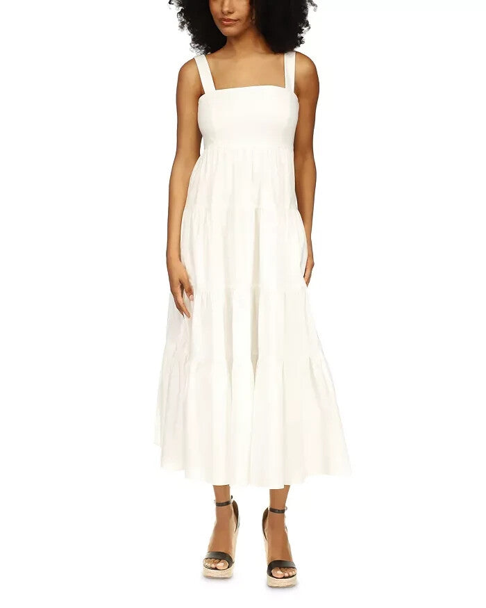 Michael Michael Kors Poplin Tiered Midi Dress MSRP $175 Size XL