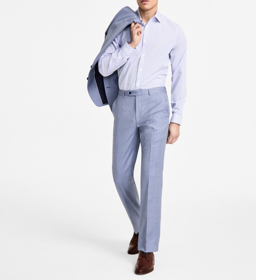Michael Kors Men's Classic Fit Wool Blend Suit Separates Pant MSRP $200