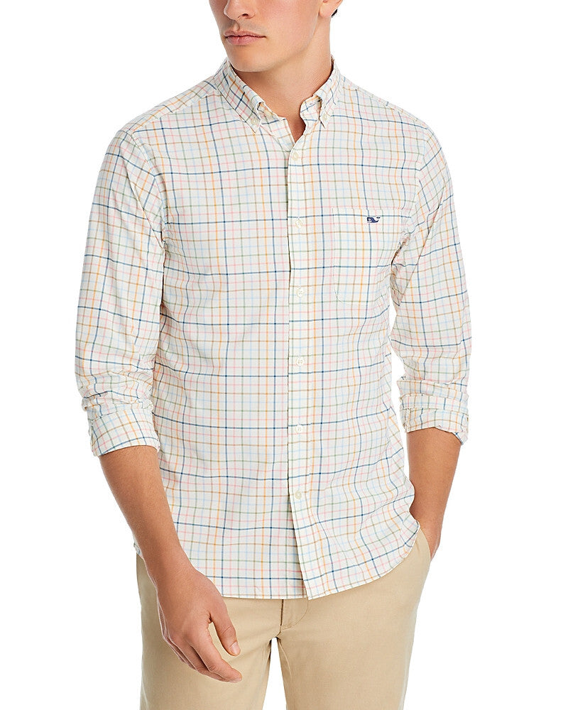 Vineyard Vines On The Go Printed Shirt MSRP $118