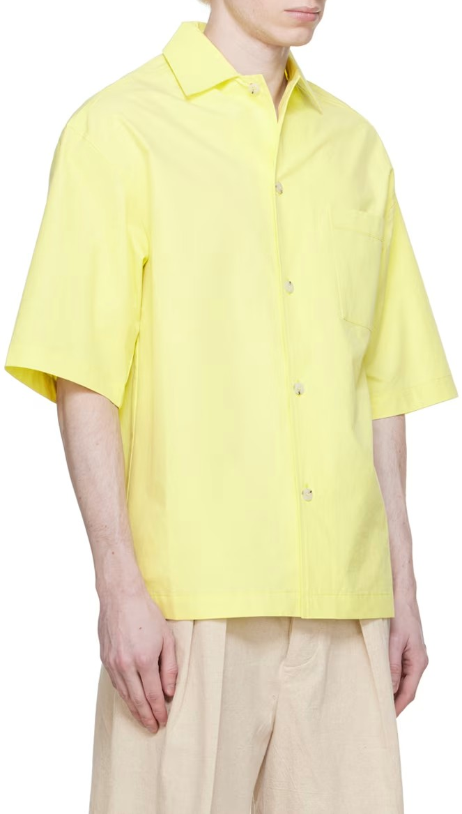Nanushka Caspian Heavy Poplin Shirt MSRP $425