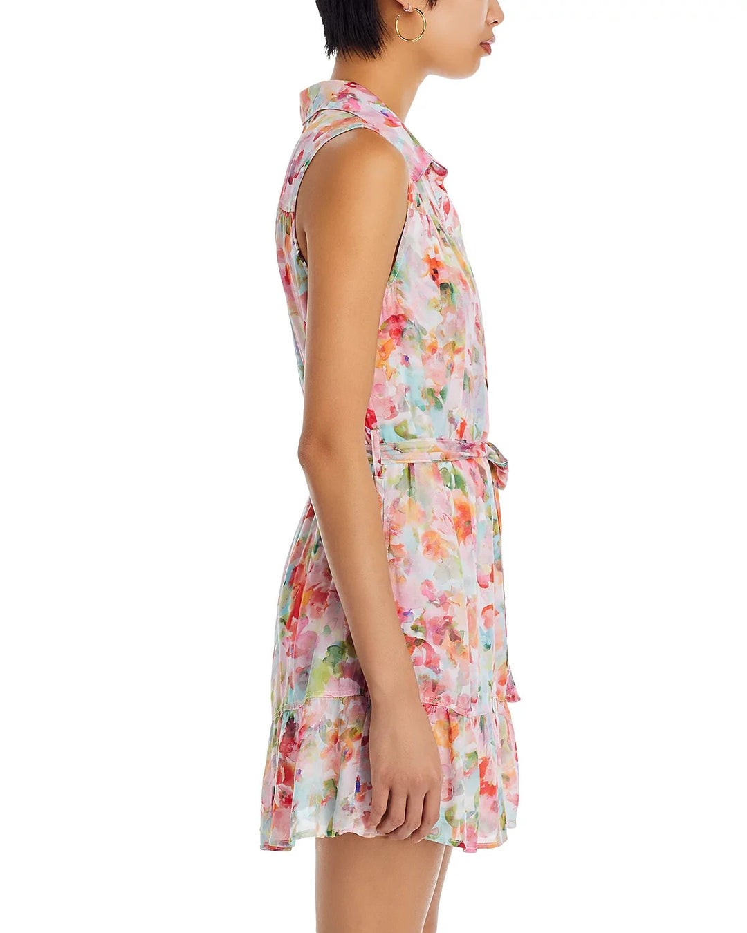 Bella Dahl Sleeveless Mini Shirt Dress MSRP $194 Size L