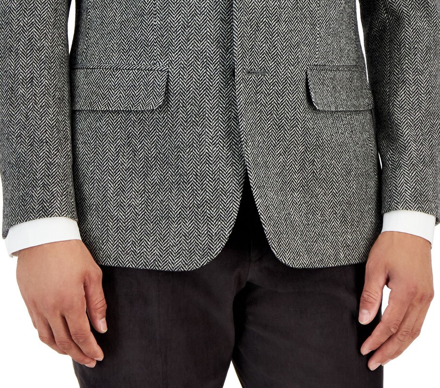Tommy Hilfiger Men's Modern-Fit All Wool Sport Coats MSRP $375