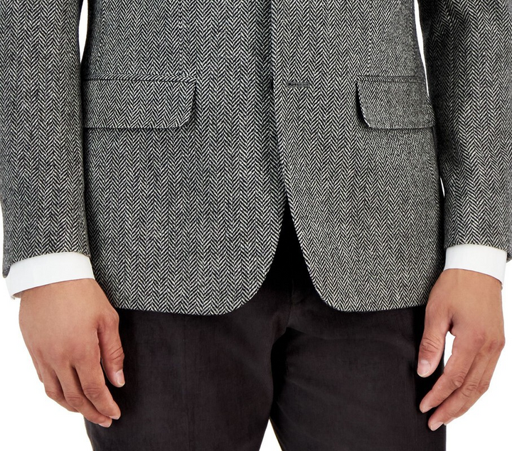 Tommy Hilfiger Men's Modern-Fit All Wool Sport Coats MSRP $375