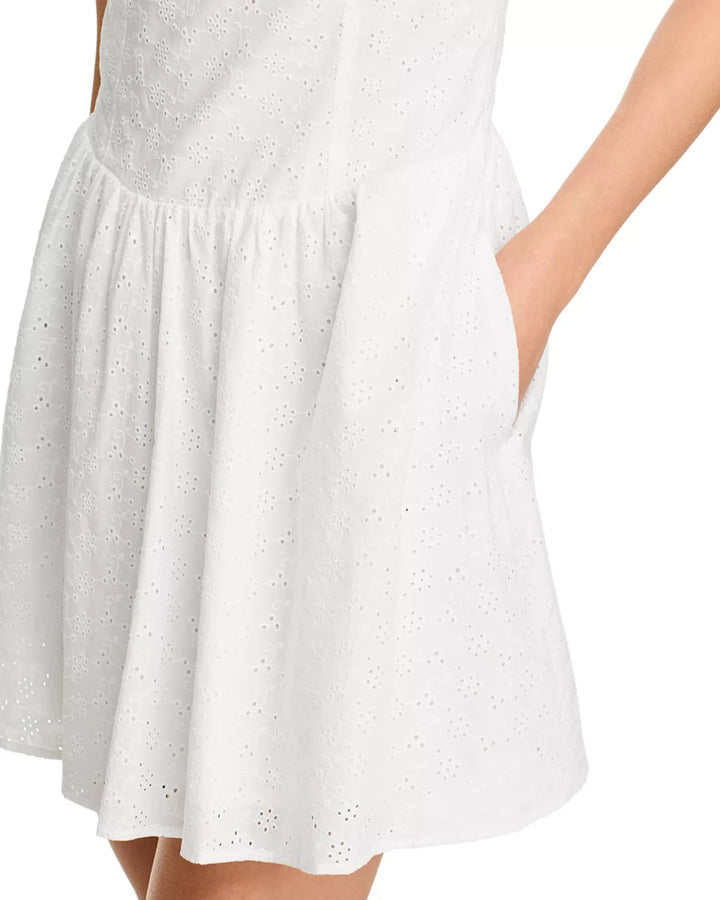 WAYF Rivi Eyelet Dress MSRP $99