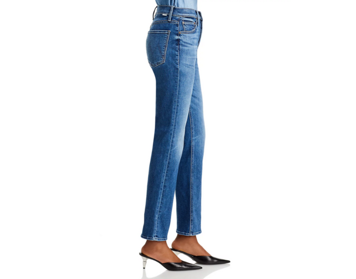 MOTHER The Tripper Flood High Rise Ankle Jeans MSRP $315