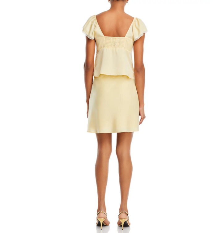 WAYF Melissa Short Sleeve Top MSRP $69