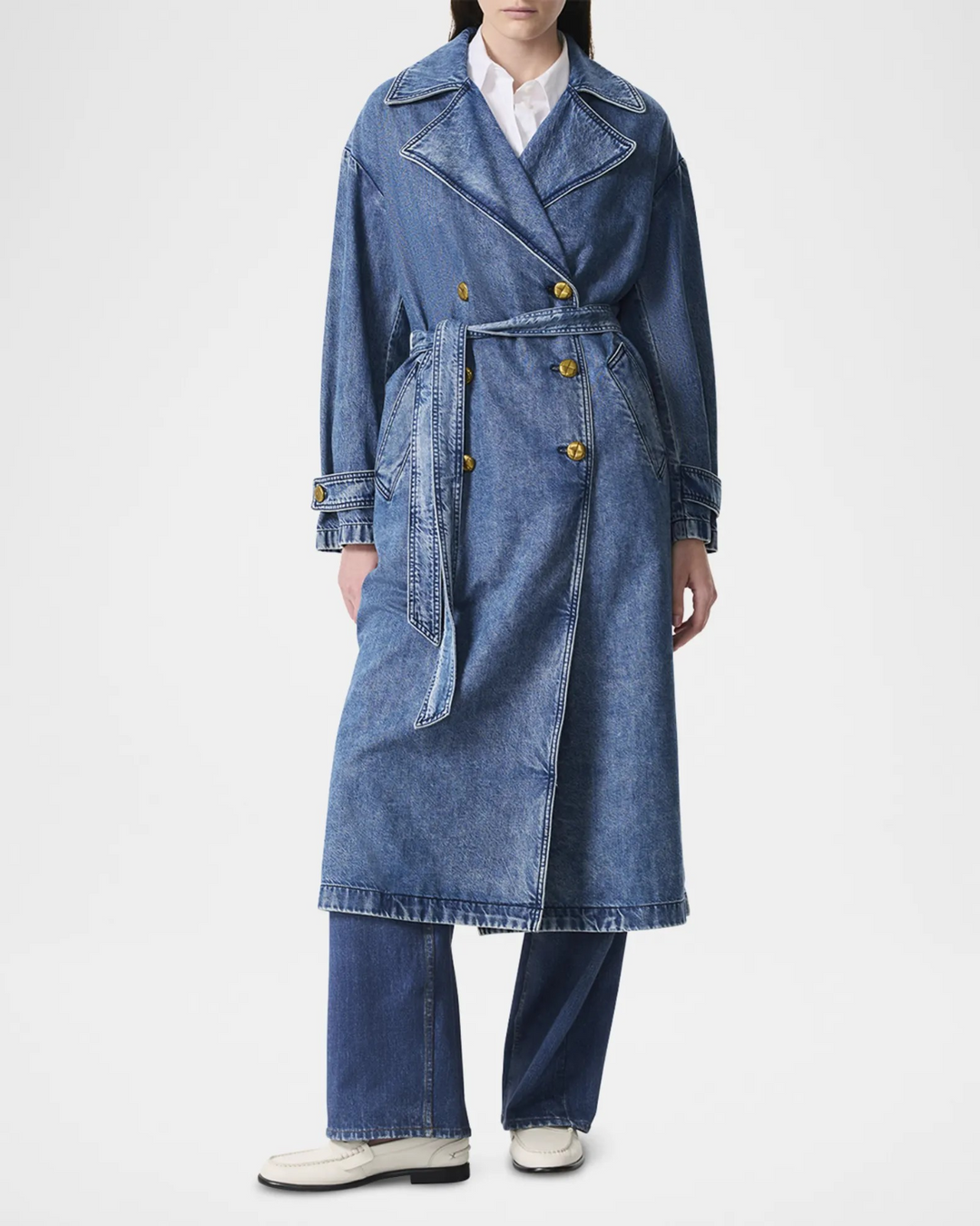 rag & bone Featherweight Alora Trench Coat MSRP $598