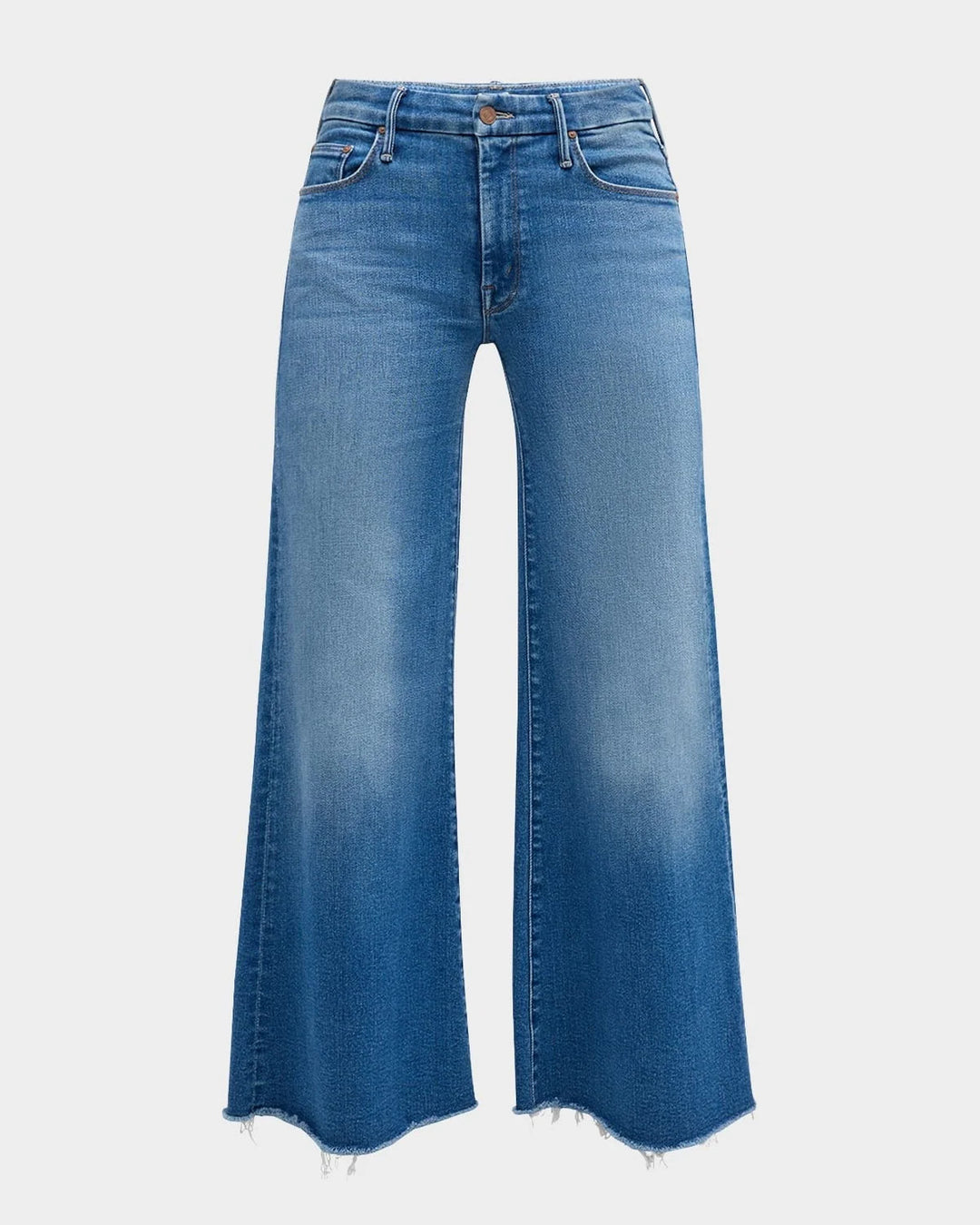 Mother Roller Fray Wide Leg Jeans MSRP $258