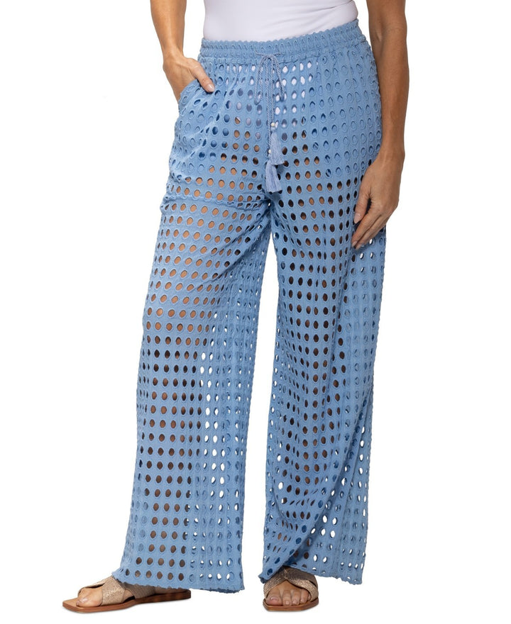 Dotti Openwork Dot Cover-Up Pants MSRP $68