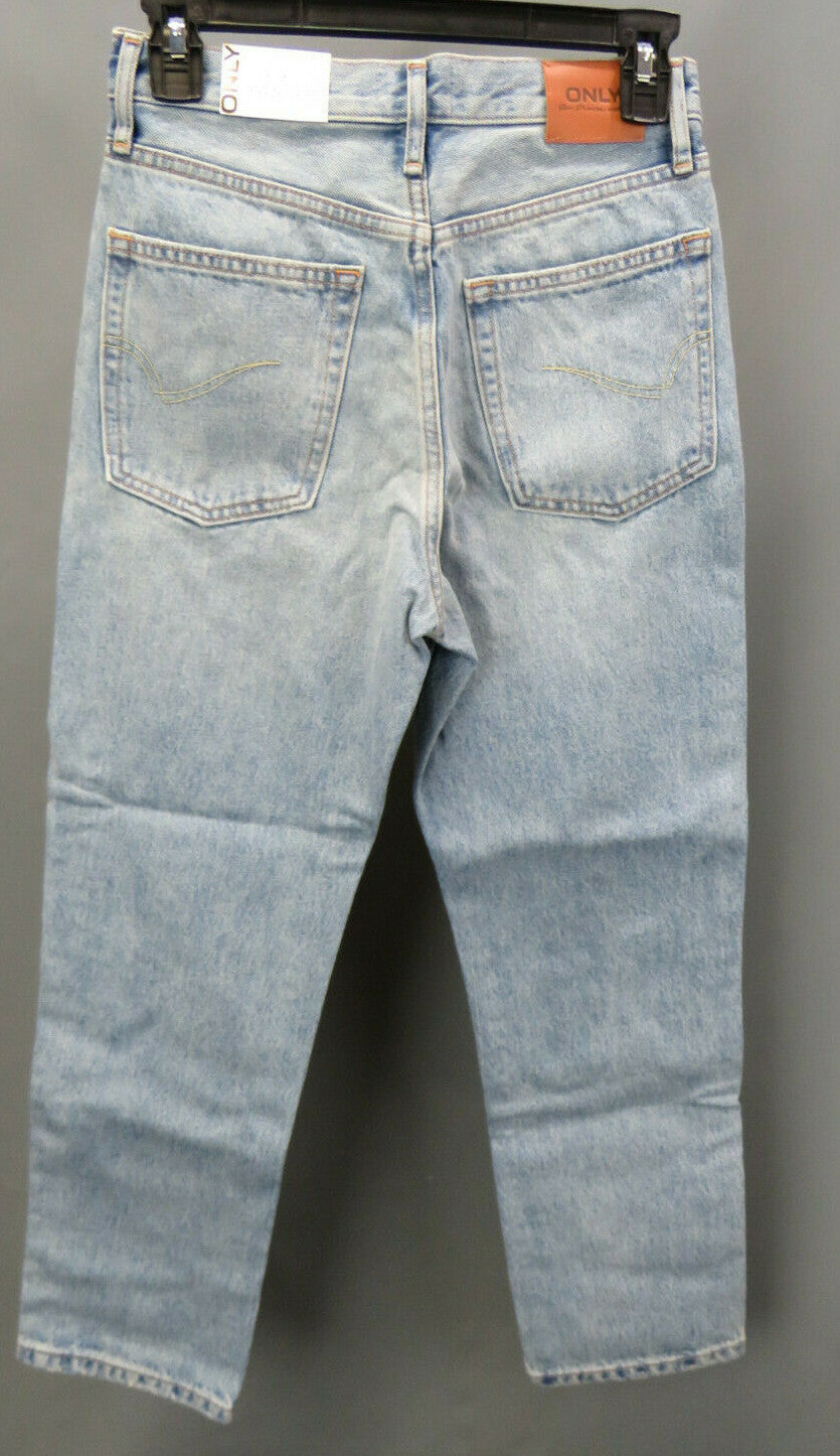 ONLY Ripped High Waist Straight Jeans $69