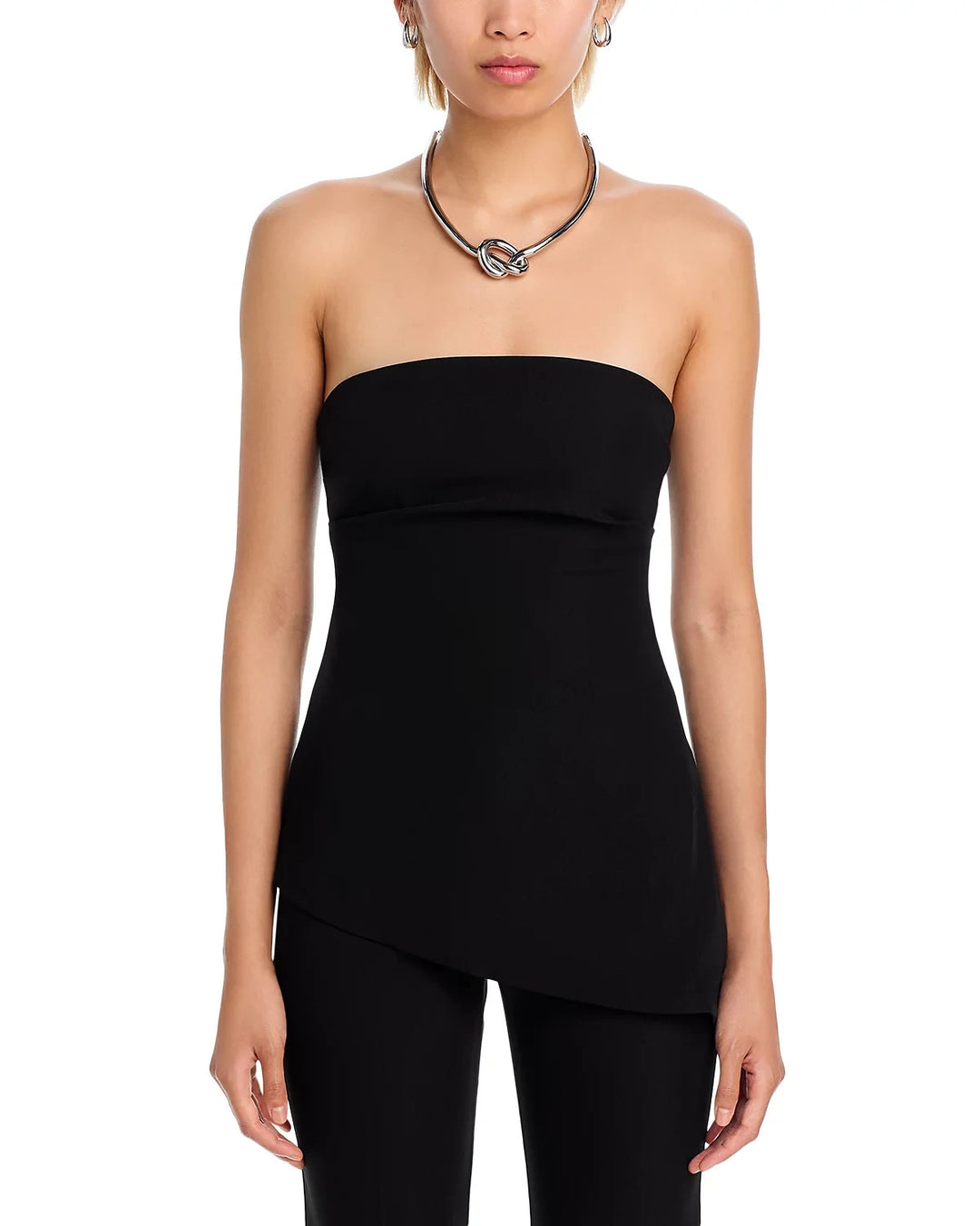 Bardot Cosmos Asymmetrical Strapless Top MSRP $99