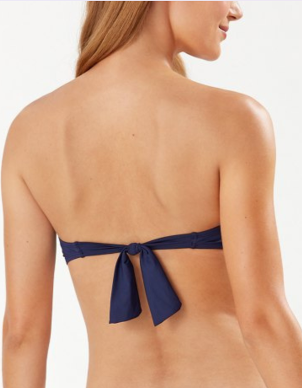 Tommy Bahama Pearl Twist Bandeau Bikini Top