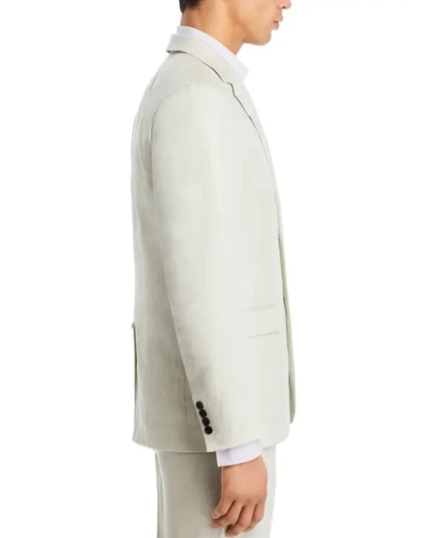 Theory Chambers Linen Suit Jacket MSRP $565