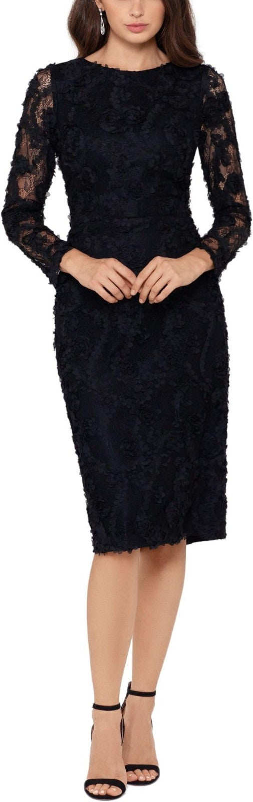 Xscape Lace Soutache Dress MSRP $209