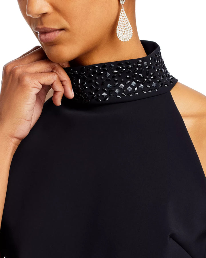 Chiara Boni La Petite Robe Tiffynka Halter Top MSRP $395