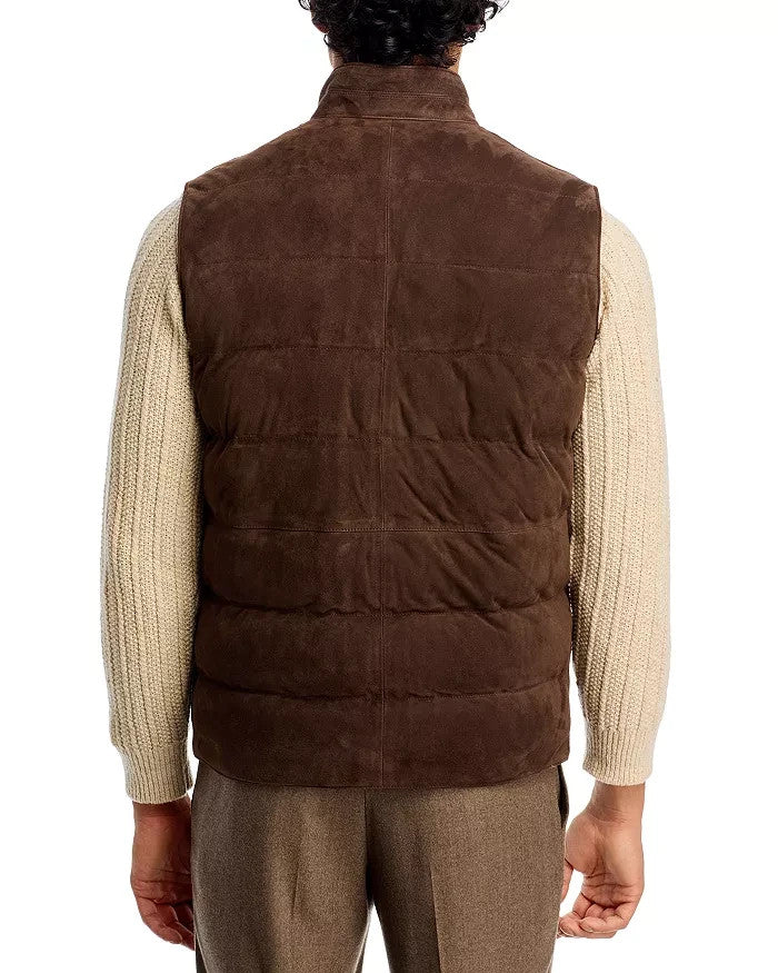 Peter Millar Cordova Suede Vest MSRP $1495