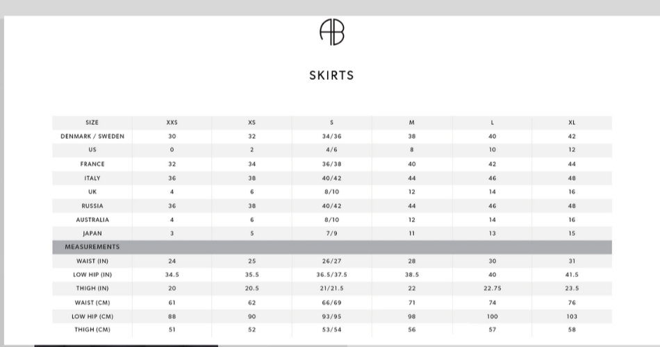 Anine Bing Mateo Skirt MSRP $300