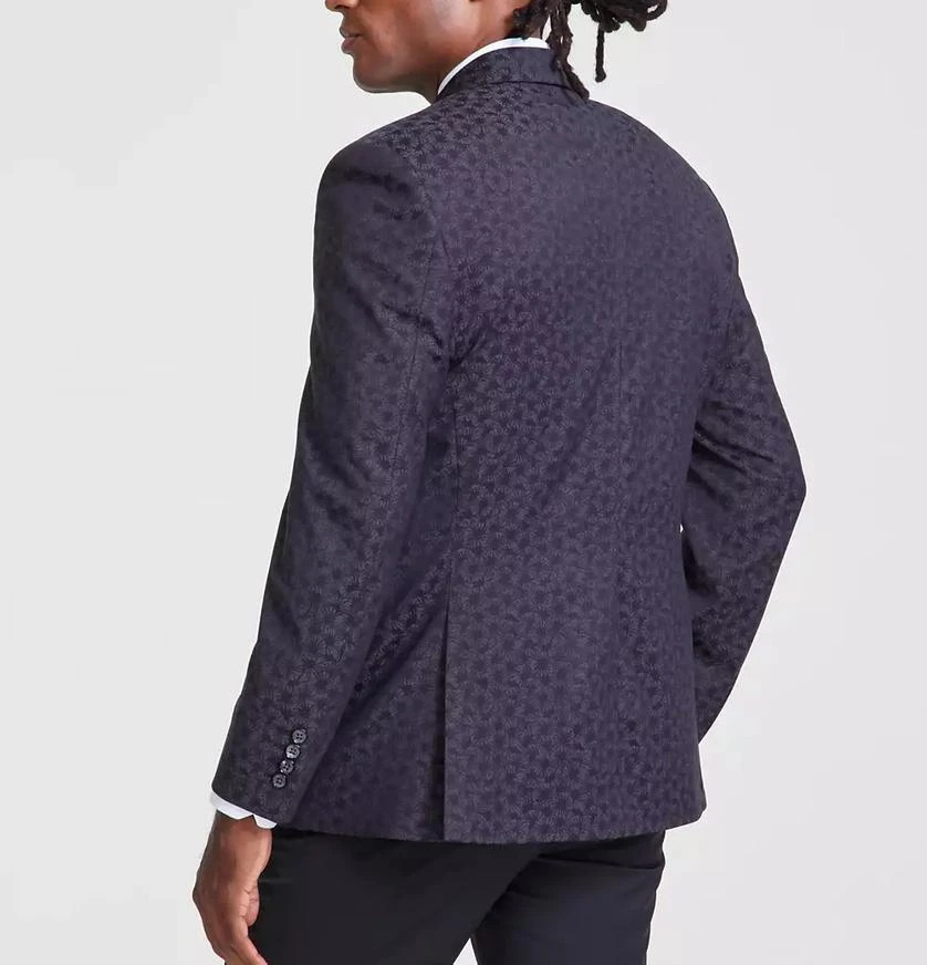 Tayion Collection Men's Classic-Fit Jacquard Dinner Jacket MSRP $360