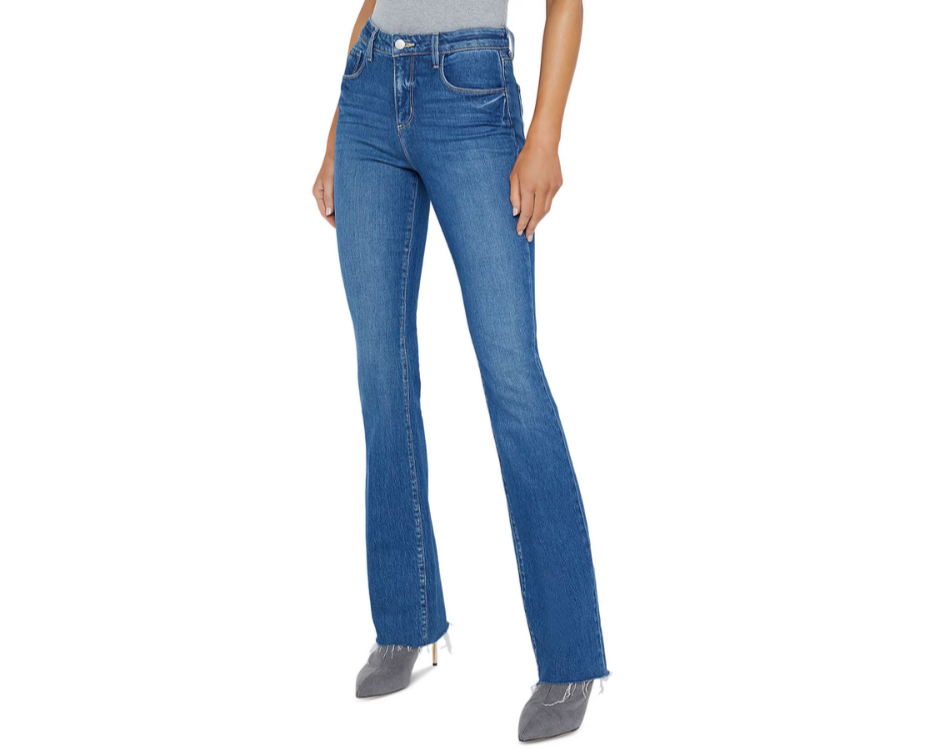L'AGENCE Ruth High Rise Straight Jeans MSRP $295