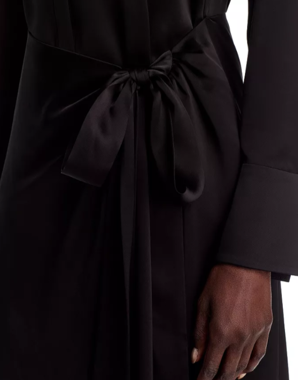 Kobi Halperin Alara Sateen Shirt Dress MSRP $598