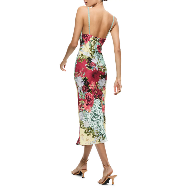 Alice and Olivia Kiro Slip Dress  MSRP $495