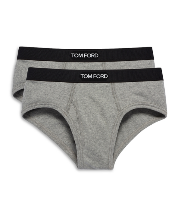 Tom Ford Cotton Blend Briefs, Set of 2 MSRP $90
