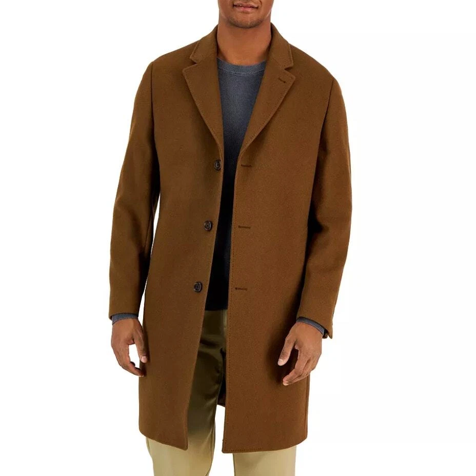 Lauren Ralph Lauren Men's Luther Luxury Blend Overcoat MSRP $495