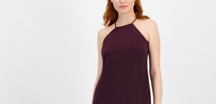 Anne Klein Women's Halter Slip Dress MSRP $119