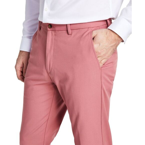 Lauren Ralph Lauren Men's Classic-Fit Cotton Stretch Dre Pant MSRP $95