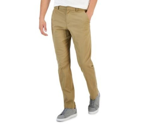 Perry Ellis Portfolio Men's Slim Fit Cotton Dress Pant MSRP $95