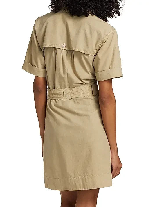 Rails Natalie Twill Belted Wrap Minidress MSRP $248