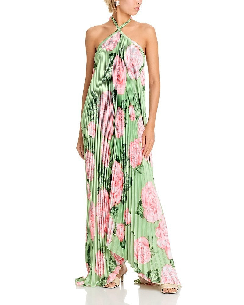 L'Idee Deesse Halter Gown MSRP $499