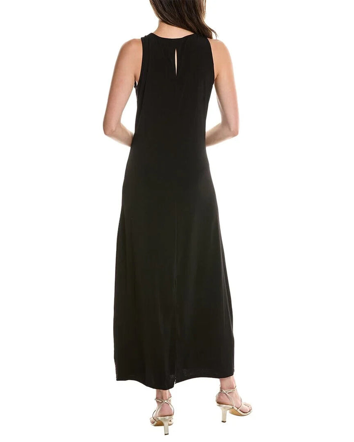 Vince Camuto Shine Crewneck Back Keyhole Sleeveless Dress MSRP $89