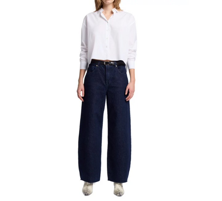 7 For All Mankind Bonnie High Rise Barrel Jeans MSRP $228