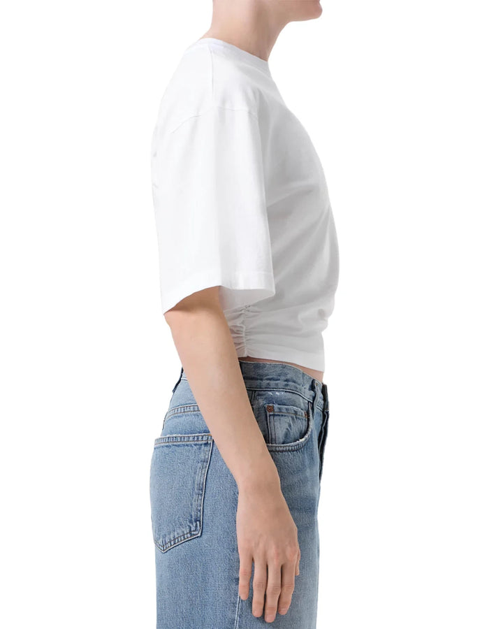 AGOLDE Shari Sculptural Tee MSRP $128