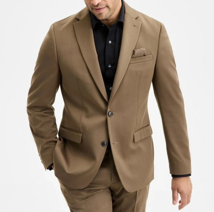 Bar III Men's Slim-Fit Satin Suit Separate Jacket MSRP $425