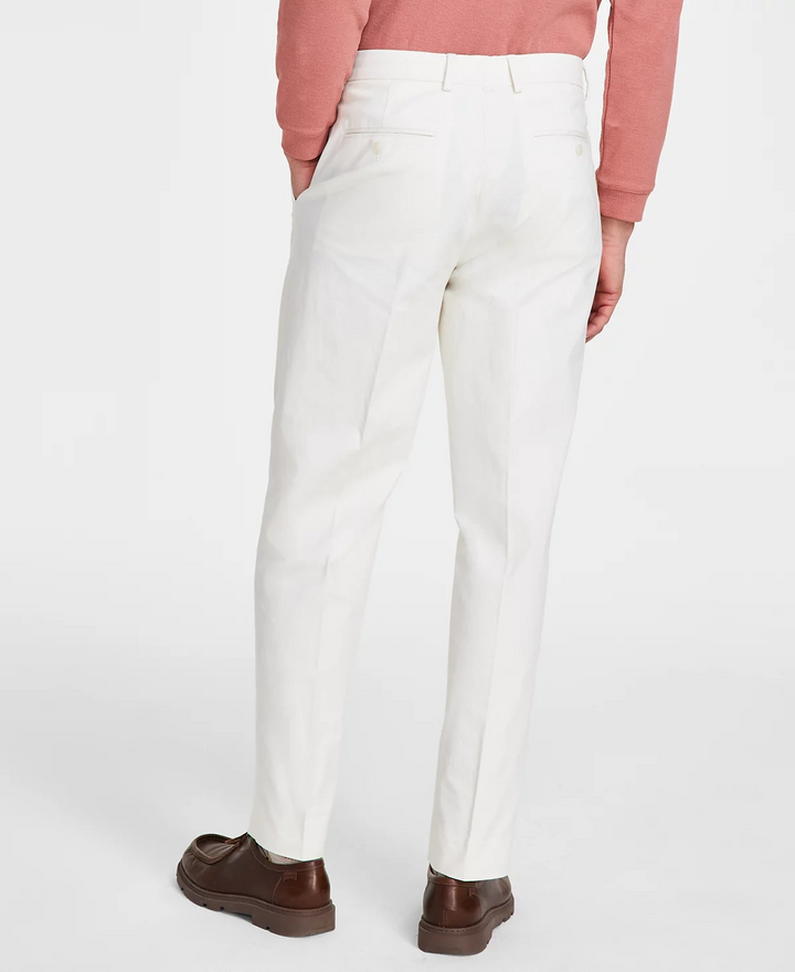 Nautica Men's Modern-Fit Seasonal Cotton Stretch 2-Piece Suit