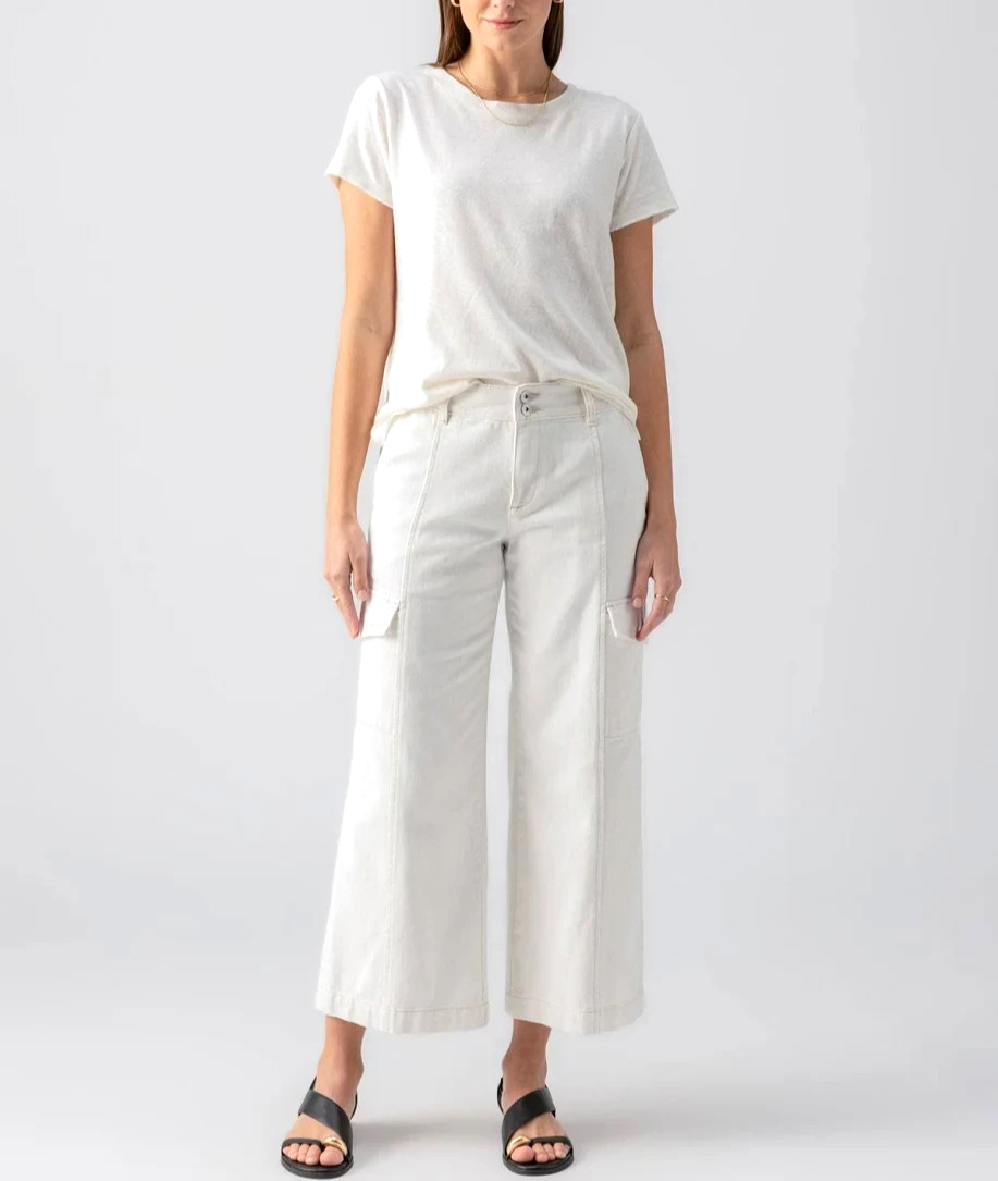 Sanctuary Linen Perfect Tee MSRP $59