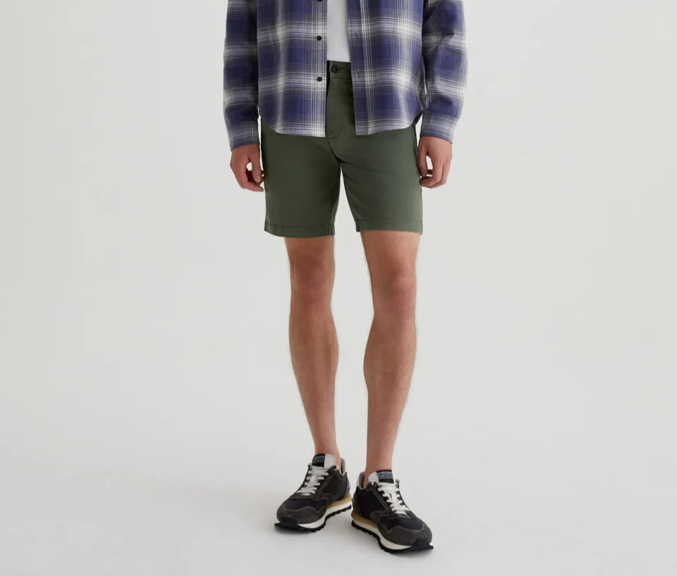 Ag Griffin 10 Cotton Blend Tailored Fit Shorts MSRP $135 Size 33