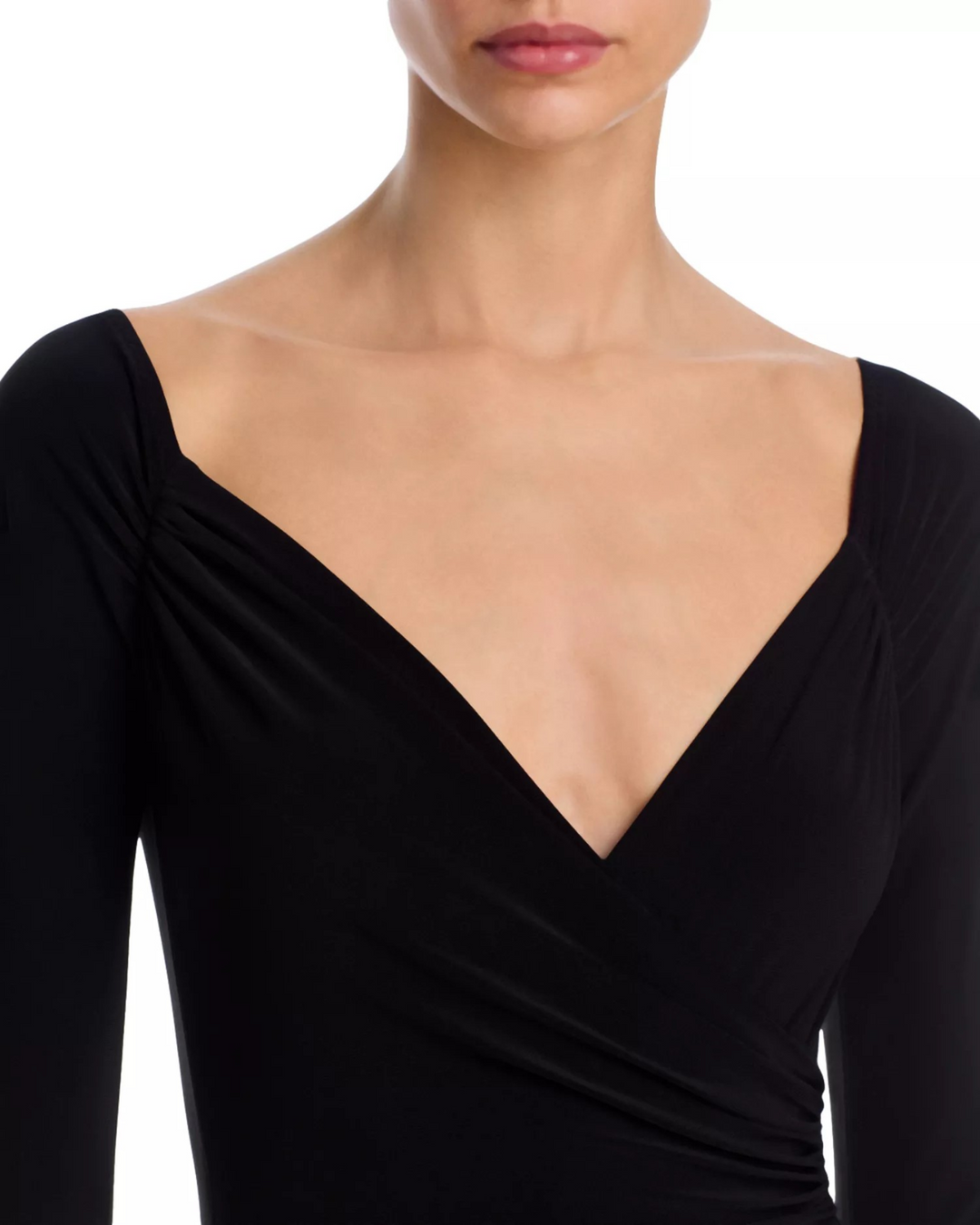 Norma Kamali Off Shoulder Sweetheart Side Drape Gown MSRP $250