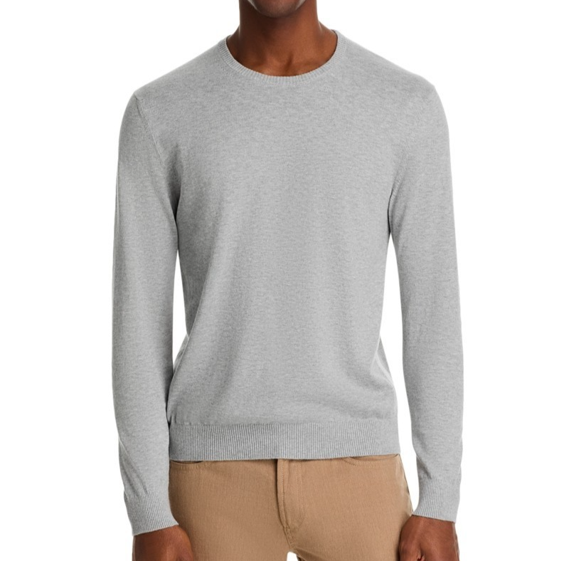 The Men's Store Cotton Cashmere Crewneck Sweater MSRP $108