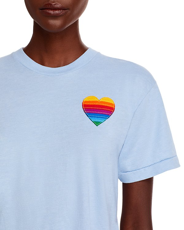 Aviator Nation Rainbow Patch Tee MSRP $95