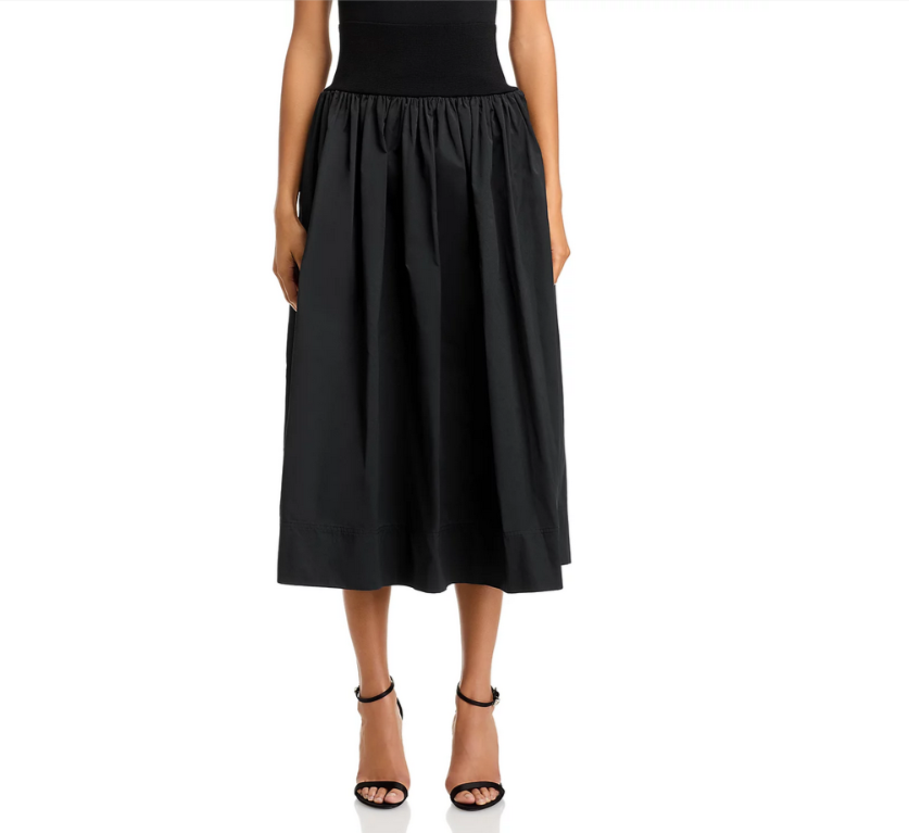 A.L.C. Jackie Wide Waist Skirt MSRP $595