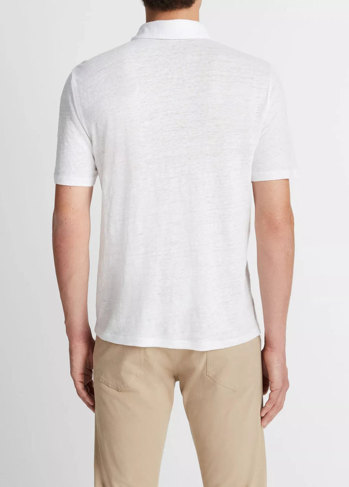 Vince Dusty Short Sleeve Polo Shirt MSRP $145