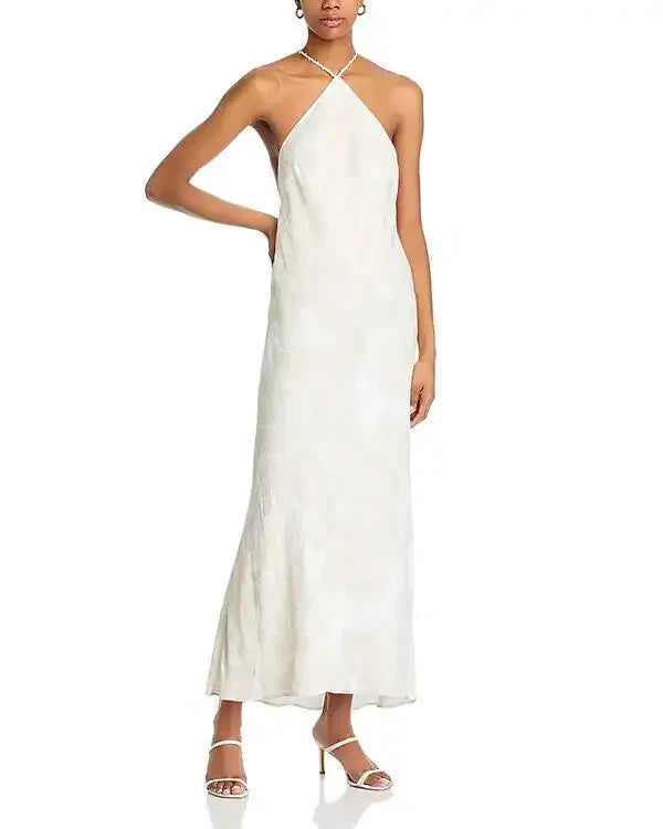 Farm Rio Off White Maxi Dress MSRP $248