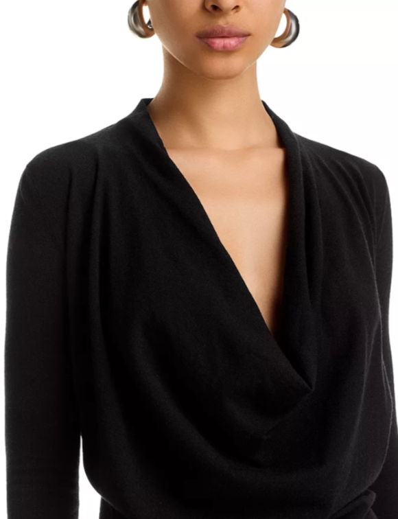 SIMKHAI Natia Cowl Neck Top MSRP $345