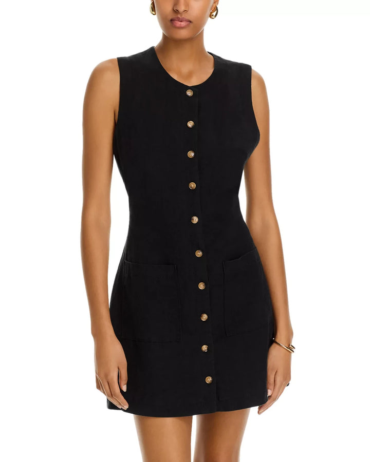 BLANKNYC City Nights Linen Dress MSRP $118