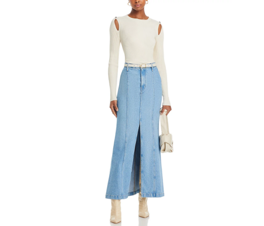 Derek Lam 10 Crosby Zoe Mermaid Skirt MSRP $295