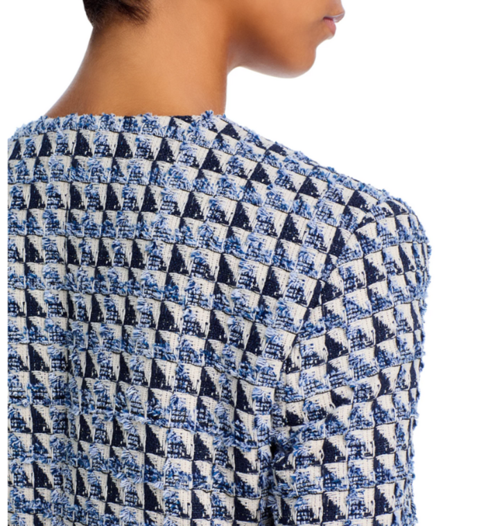 Derek Lam 10 Crosby Marcel Tweed Jacket MSRP $650