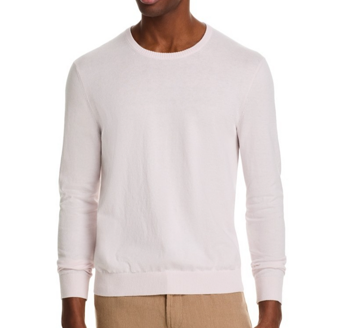 The Men's Store Cotton Cashmere Crewneck Sweater MSRP $108